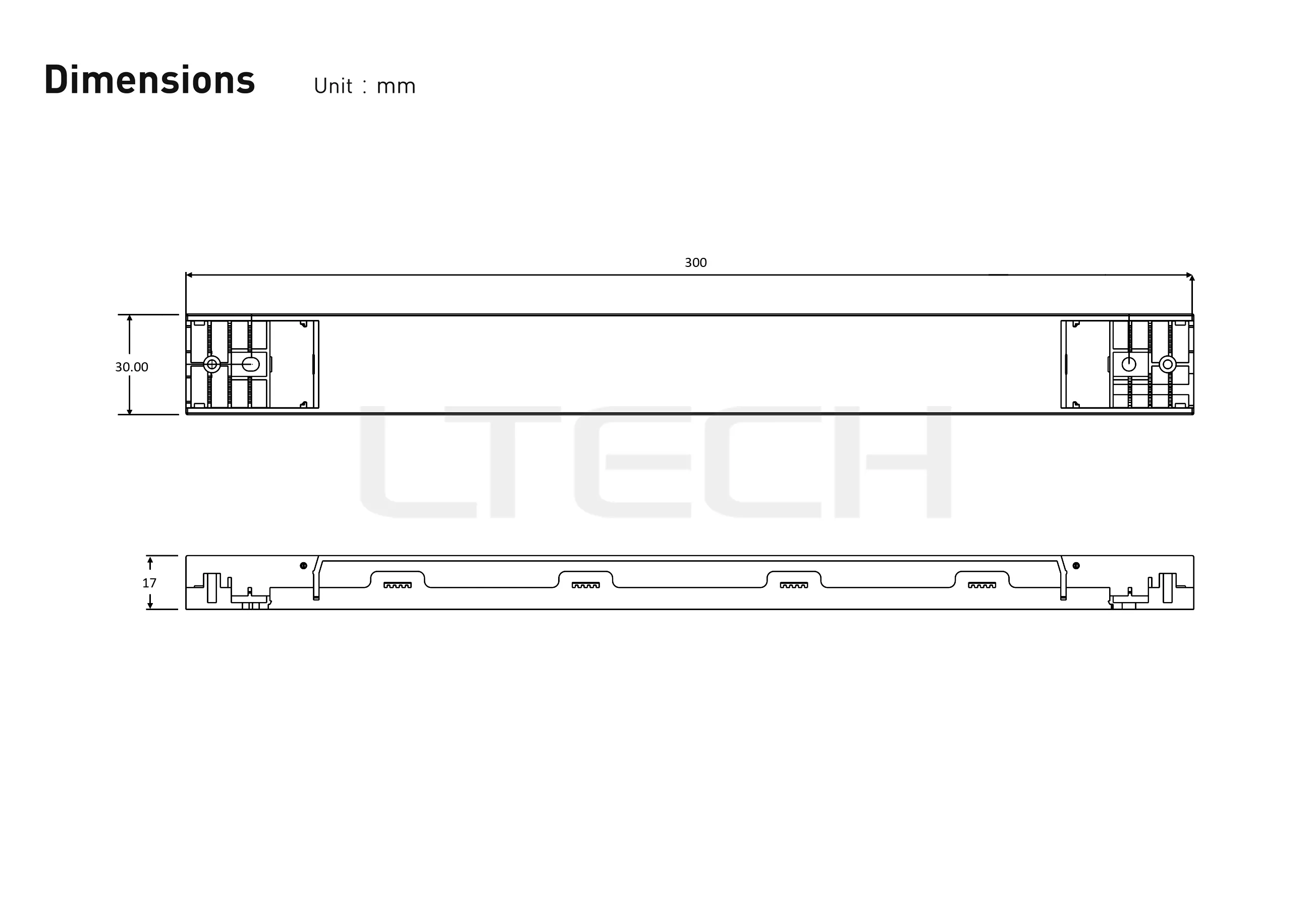 Intelligent Constant Voltage  LED Driver, ON/OFF, 100W, 24VDC 4.17A , 220-240Vac, IP20, 5yrs Warrenty. SN-100-24-G1N  LTECH On/Off Constant Voltage